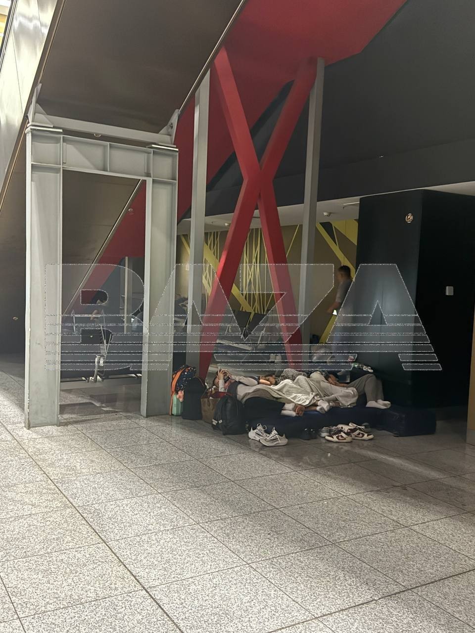Обстановка в аэропорту Шереметьево