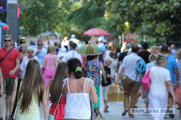 Дорога из Киева и из Москвы в Ялту.