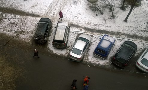 Сожгли машину...