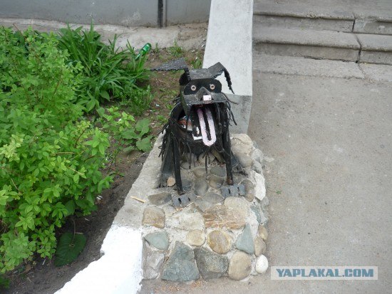 Креативная пёсомусорка