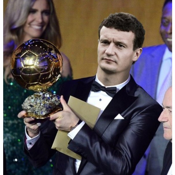 Заболотный с золотым мячом