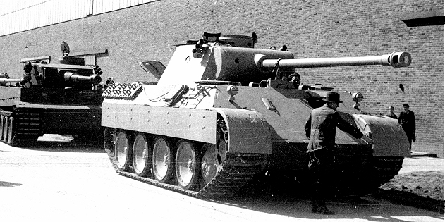 Как производили немецкие танки во время войны?