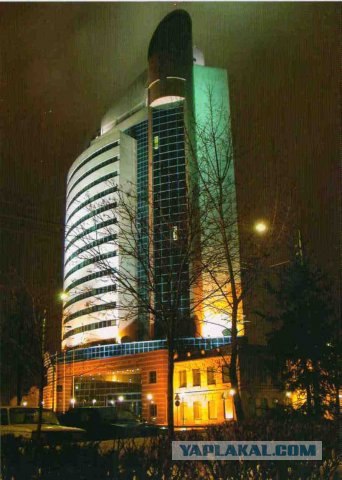 Россия ночью