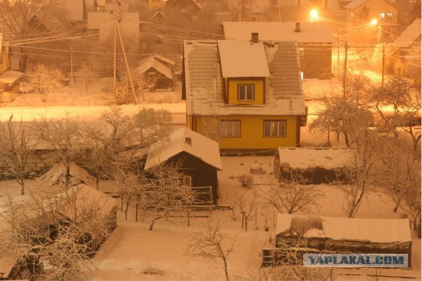 А из нашего окошка ....