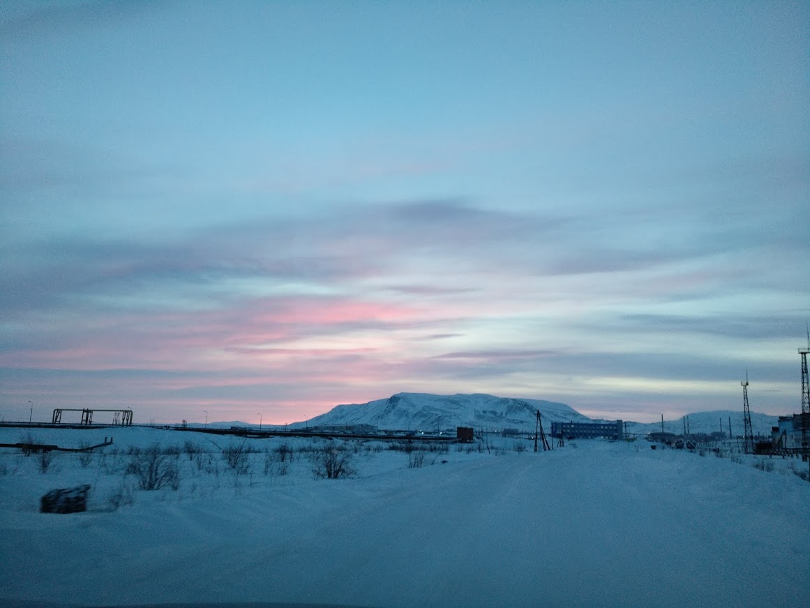 Норильск полярный день