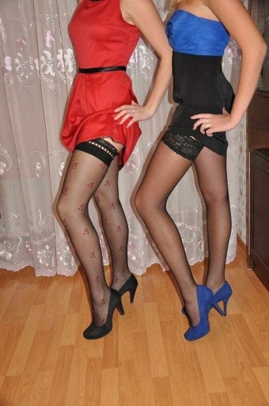 Парень в чулках любительское