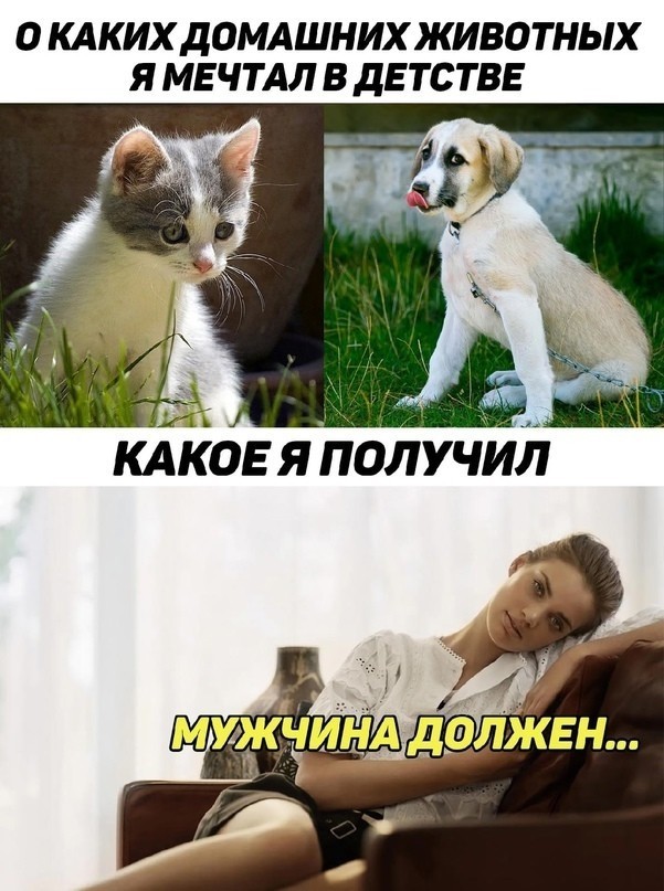 Бабские хотелки и манипуляции