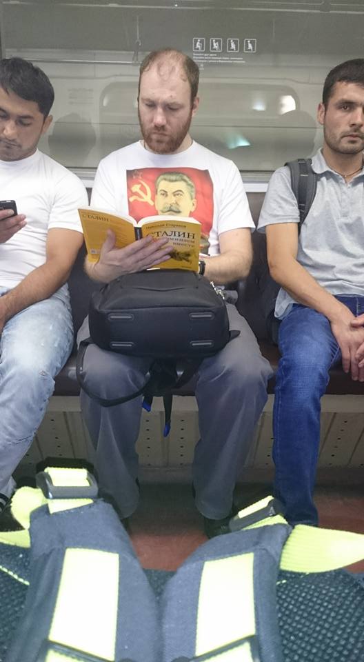 Модники из российского метрополитена