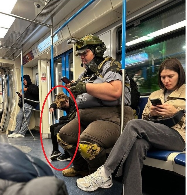 Возвращение с побывки у бабушки