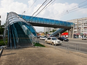 Надземный переход на пр. Гагарина в Харькове
