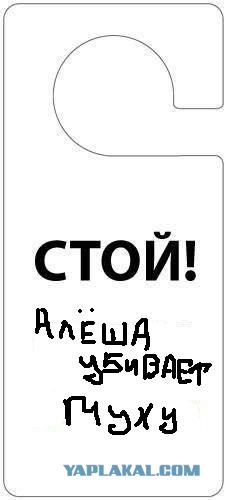 Надписи на дверных табличках (22 штуки)