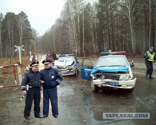 Фотожаба: суровые будни ГИБДД