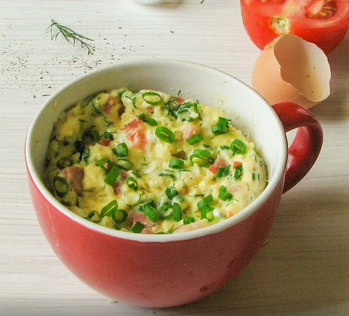 Яичница глубокой прожарки
