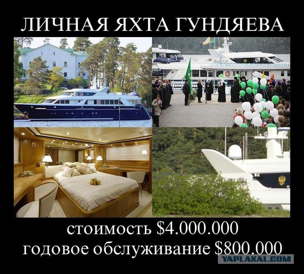 Перекрытие для патриарха Гундяя...