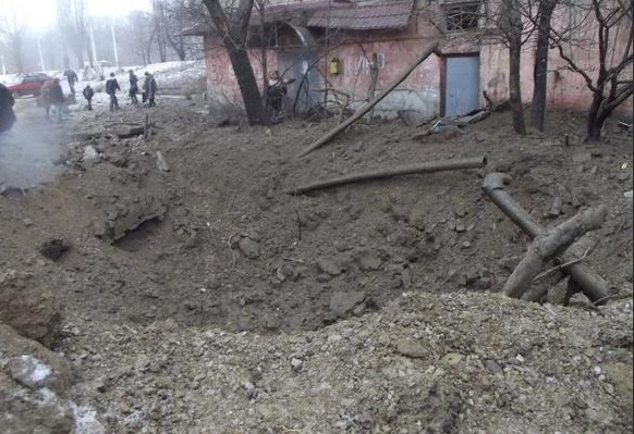 обстрел СТАХАНОВ