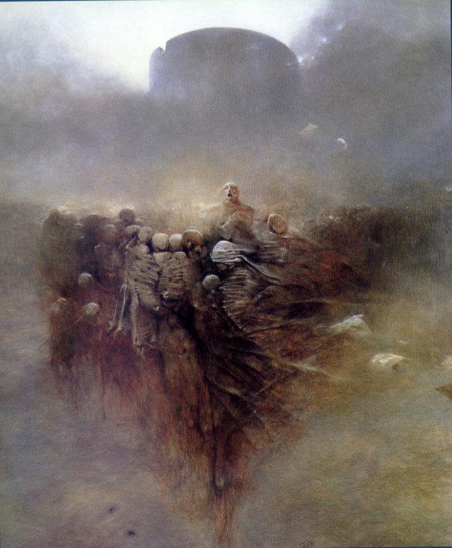 Картины Zdzisława Beksiński