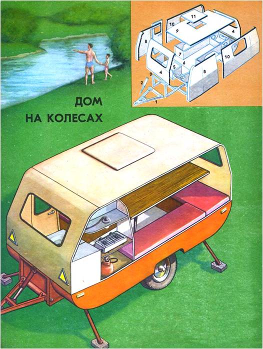 Кемпер своими руками. Дом на колесах - мечта воплощённая в жизнь!