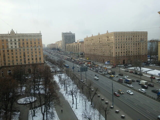 Снежный ад в Москве - большой фотоотчет