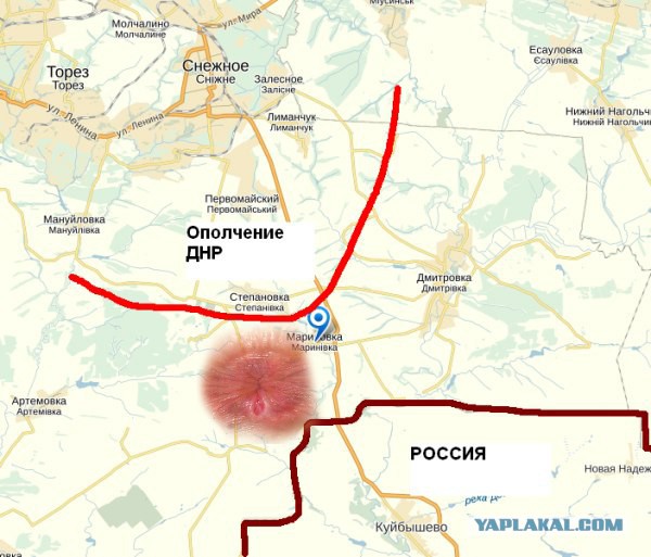 Ополченцы перешли в наступление