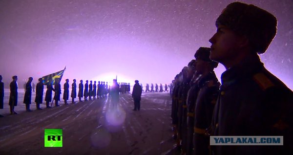 Аэродром Чкаловский. Воинские почести Герою России