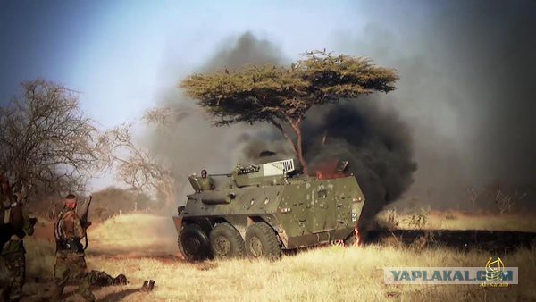 Разгром кенийской роты.