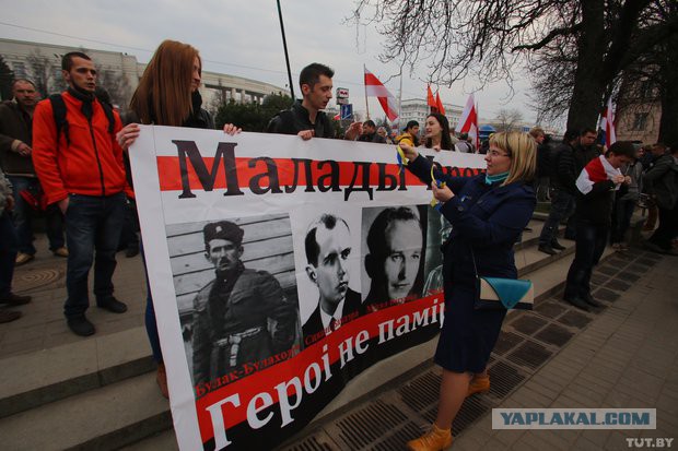 Митинг в Беларусии