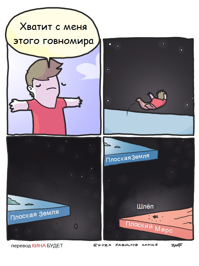 Смешные картинки про «теорию» плоской Земли