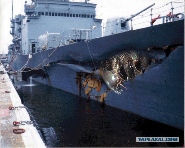 Аварии на американском флоте