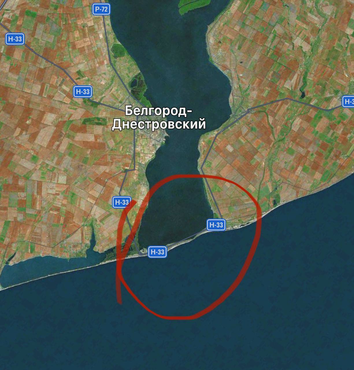 затока реки