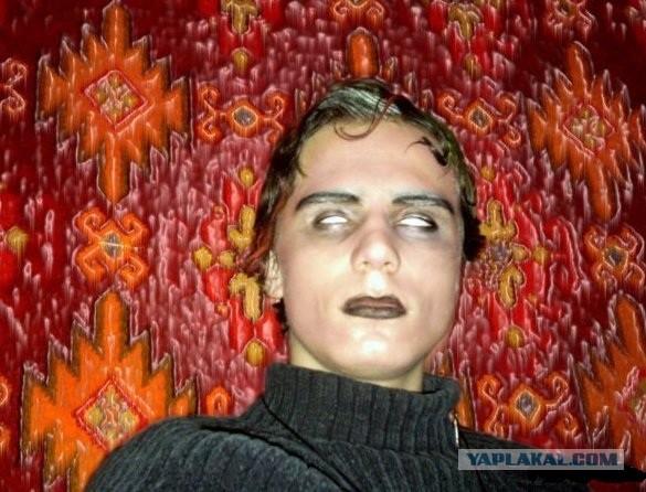 Грозненский фанат ФК "Терек"