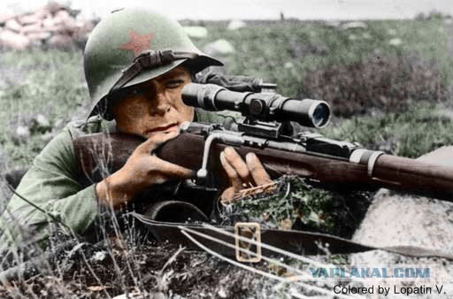 Фотографии второй мировой, многие цветные (фото)