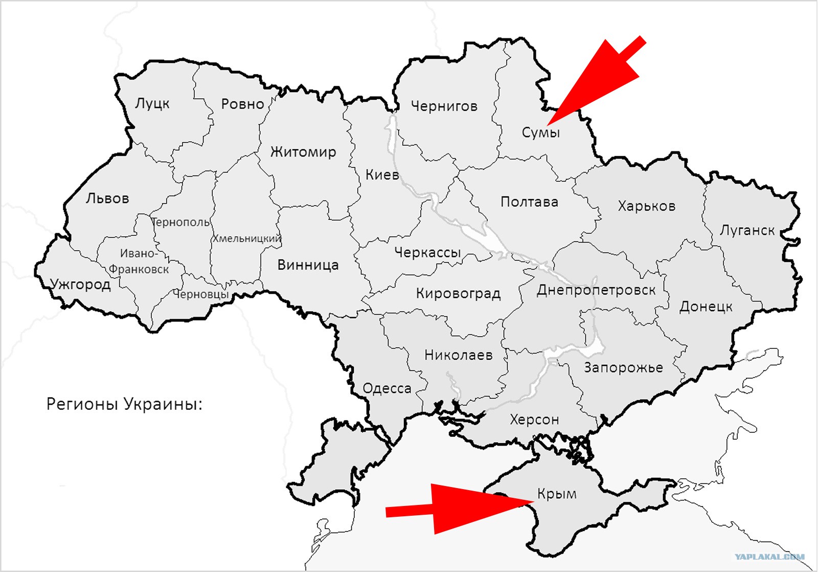 Обл укр. Границы Украины на контурной карте. Карта Украины с границами областей. Подробная контурная карта Украины с городами. Границы Украины на карте.