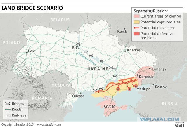 Три сценария развития ситуации в Новороссии