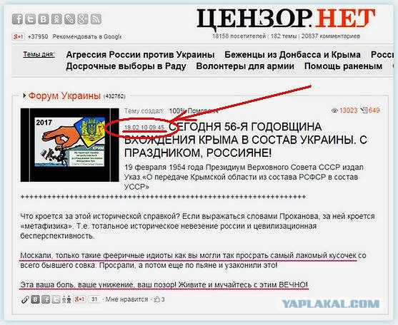 Украинское решение крымского вопроса