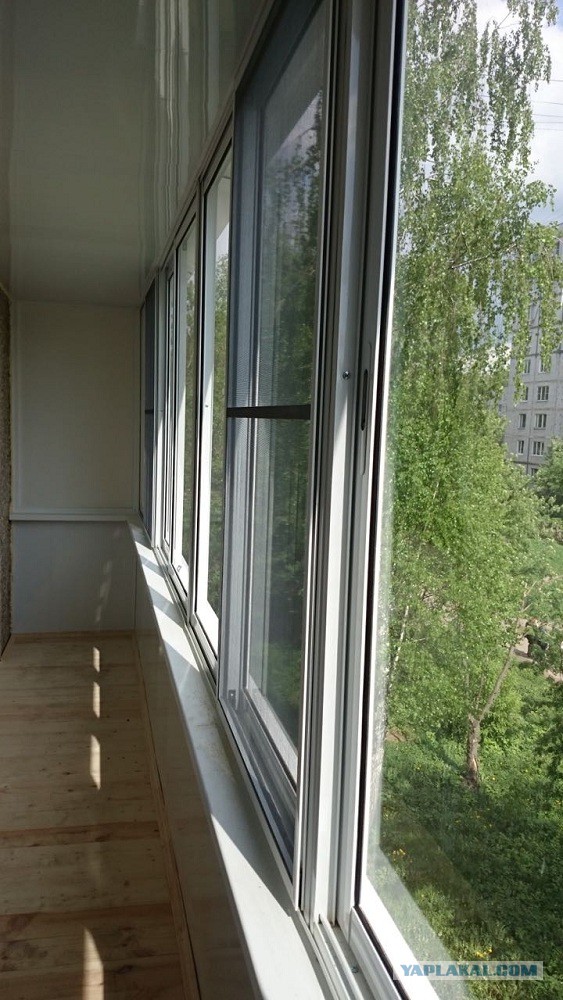 Предлагаем остекление и отделку балконов и лоджий в г. Москве и Московской области