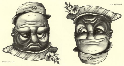 Лица Рекса Вистлера (7 картинок)