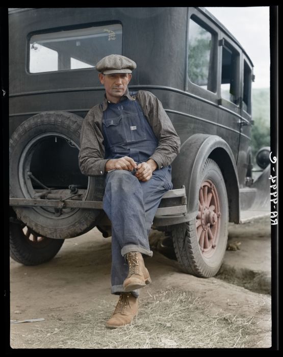 Архивные фотографии в цвете
