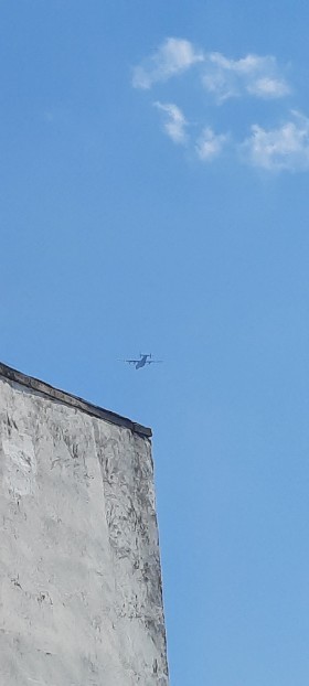 Упал транспортный самолет Ан-22