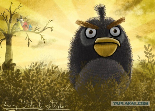 Angry Birds в реальной жизни