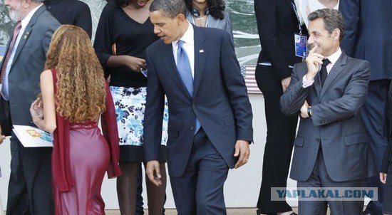 Наш президент на саммите G8!