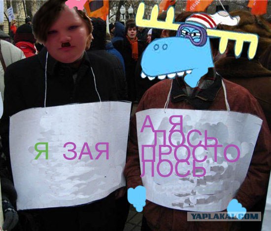 Фотожаба: Митинг