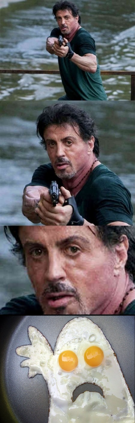 Фотожаба: Куда так торопится Слай?