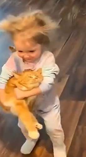 Коты и дети