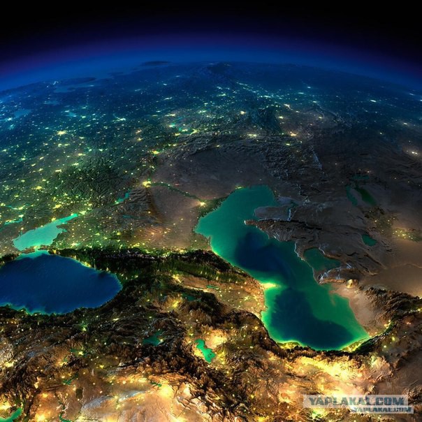 Москва из космоса