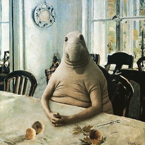 Поставим точку. Рептилоидам.