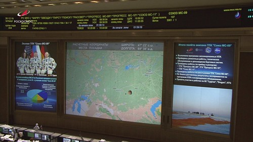 Спасатели эвакуировали членов экипажа «Союз МС-09» после приземления