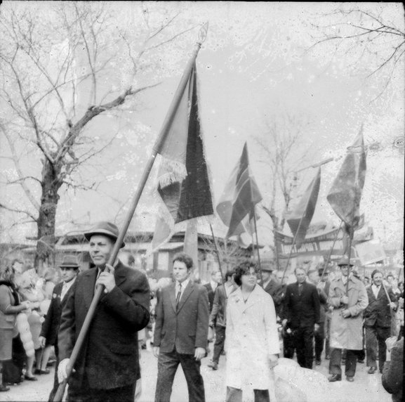 Первомай ранешних времён. Небольшая подборка фотокарточек