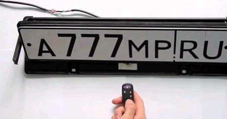 Рамка для номера. Полезная штука.