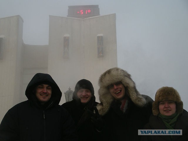 Это в Ноябрьске так холодно!