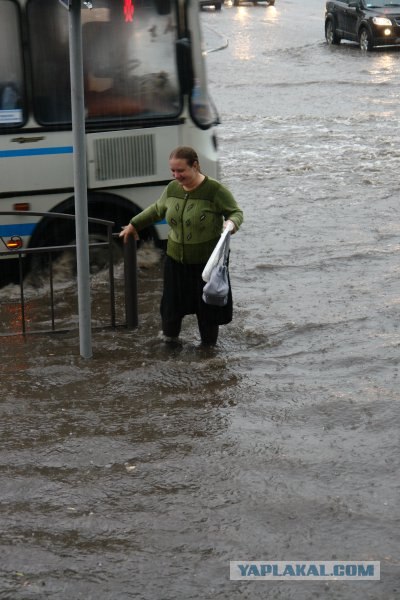 Дождик в Томске